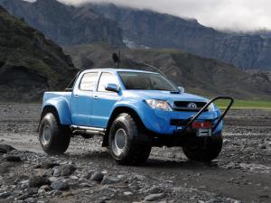 Arctic Trucks Toyota Hilux AT44 KNGS South Pole Expedition 2010 года 